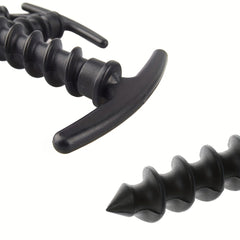 3pcs Tent Pegs High Strength Plastic Camping Canopy Spiral Pegs