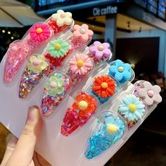 15pcs Girls Sweet Hairpin Hair Clips Decorative Accessories Sets