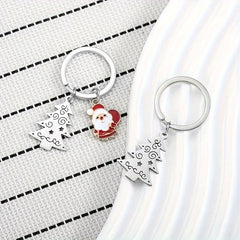 1pc Christmas Tree Keychain Bag Backpack Pendant Gift