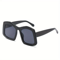 Oversized Square Frame Gradient Sunglasses UV400