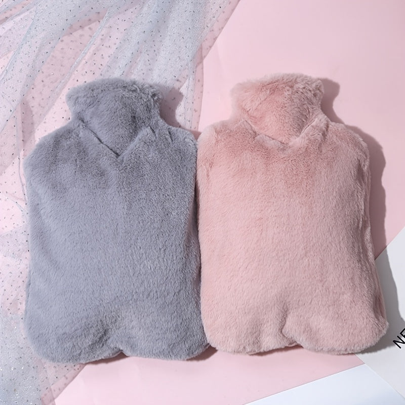 Rabbit Plush Hot Water Bag Leak-proof Large Capacity PVC