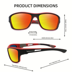 Men Sports Polarized Sunglasses Cycling Protective Glasses