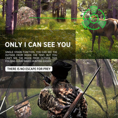 Camouflage Ground Blind for Deer and Turkey, Waterproof, Single Camo Design