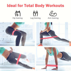 Elastic Resistance Tension Band for Pilates Workouts