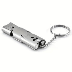 Emergency Whistle with Keychain for Outdoor Safety