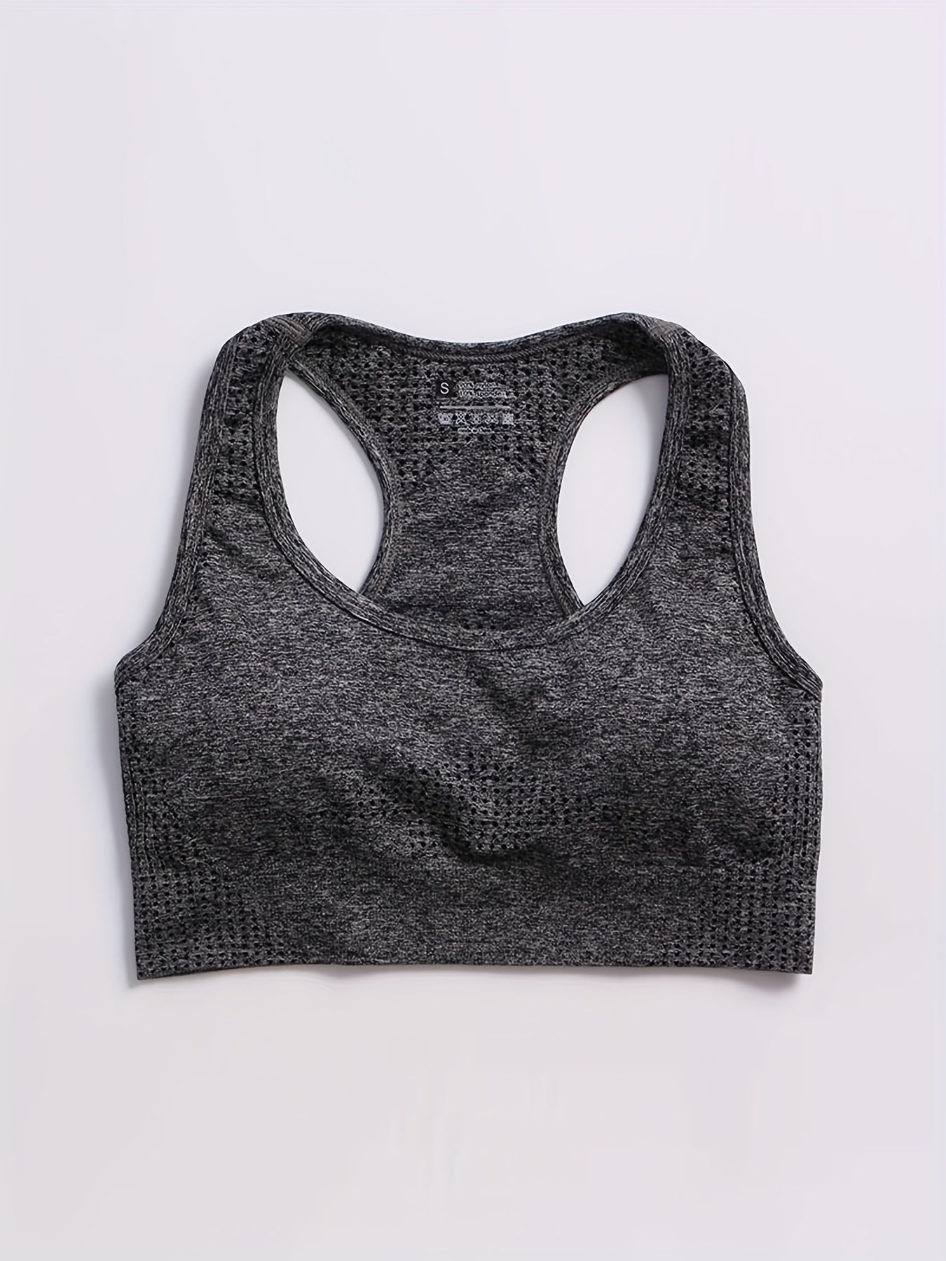 Seamless Push Up Yoga Sports Bra Quick Drying Tank Top