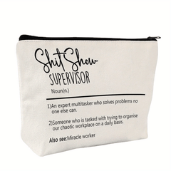 Portable Makeup Pouch Travel Toiletry Bag for Women