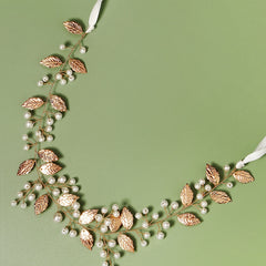 Baroque Flower Faux Pearls Bridal Headpieces Bride Wedding Headbands
