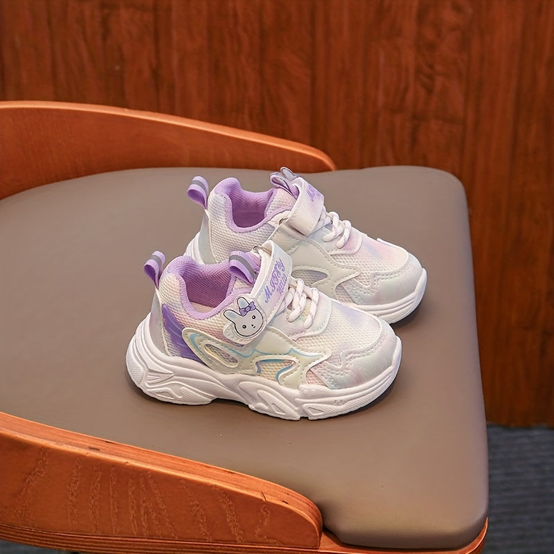 Girls Running Shoes Comfy Anti-skid Sneakers For School