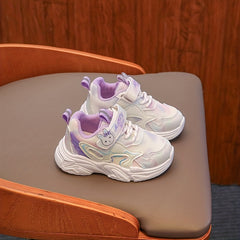 Girls Running Shoes Comfy Anti-skid Sneakers For School