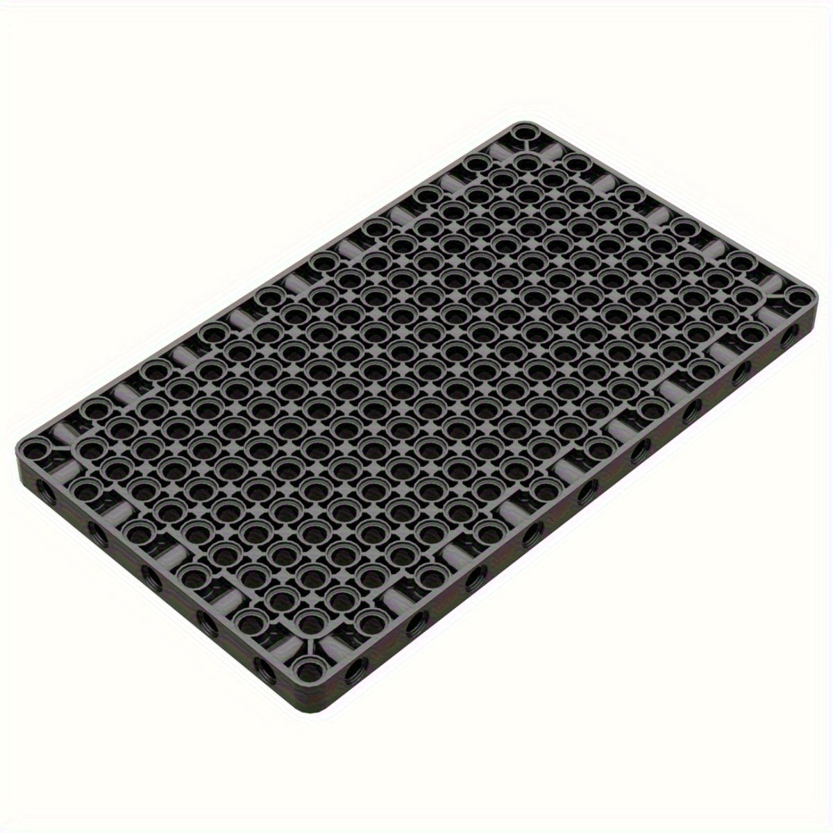 39369 Building Blocks 11x19 Technical Panel with Holes ABS Plastic Interlocking