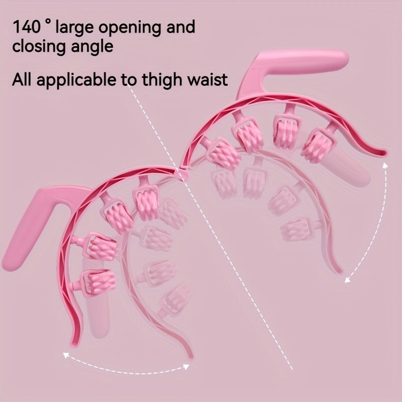 Yoga Leg Massage Clip 7 Wheel Home Workout Equipment