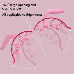 Yoga Leg Massage Clip 7 Wheel Home Workout Equipment