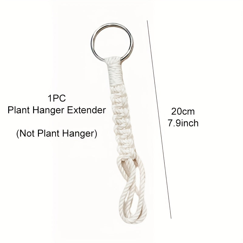 Macrame Plant Hanger with Tassels for Home & Garden Decoration