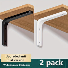 2pcs Triangle Bracket Holder Wall Fixed Laminated Holder