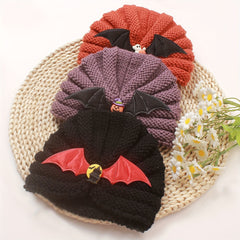 Little Devil Wings Knitted Warm Woolen Hat for Kids 0-3 Years Old