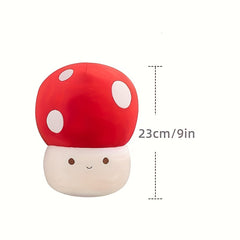 Cute Cartoon Mushroom Plush Toy - Perfect Gift for Christmas & Birthday