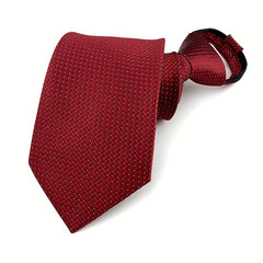Men's Zipper Tie Lazy Business Wedding Tie
