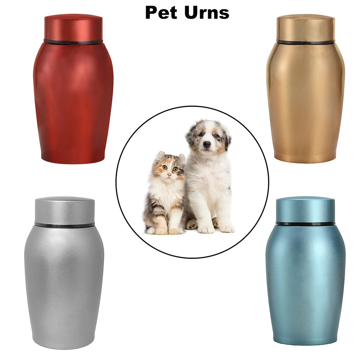 Custom Pet Memorial Urns for Dogs and Cats - Personalized Cremation Urns