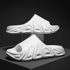 Men's Non Slip Slides Slippers for Indoor Outdoor Shower Pool