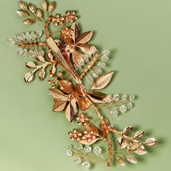 Bridal Rhinestones Flower Hair Clips Wedding Hair Accessories