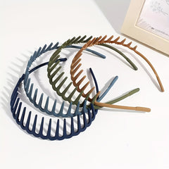 Men's Anti Slip Hairbands with Combs - Sports Headband & Hair Clips