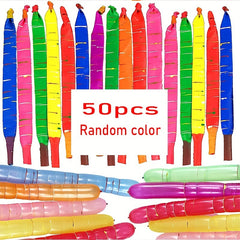 Rocket Balloon Strip Latex Balloon Flying Balloon Decoration