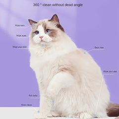 Pet Cleaning Glove & Wipes for Dog Cat Bathing Grooming