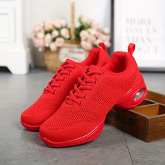Jazz Dance Shoes Women Split Sole Sneakers Arch Support