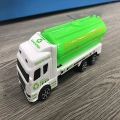 Large Pull Back Sanitation Car Model Toy