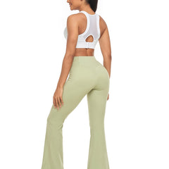 Women's Stretchy Flare Leg Yoga Pants Soft Casual Sports Pants