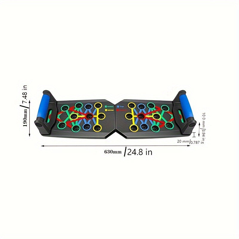 1pc Folding Push up Board Muscle Exercise Equipment
