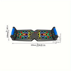 1pc Folding Push up Board Muscle Exercise Equipment