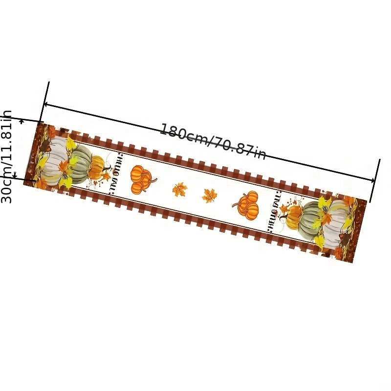 Contrast PVC Teslin Woven Table Runner for Home Kitchen Dining Decor