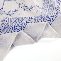 Linen Floral Print Scarf Head Wrap Women Neck Scarf Outdoor Hijab