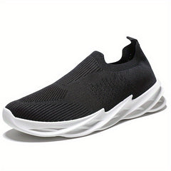 Men's Slip On Knitted Blade Sneakers In Assorted Colors