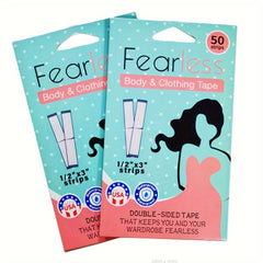 50pcs Double Sided Adhesive Clothes Sticker Anti naked Invisible Cloth Patches