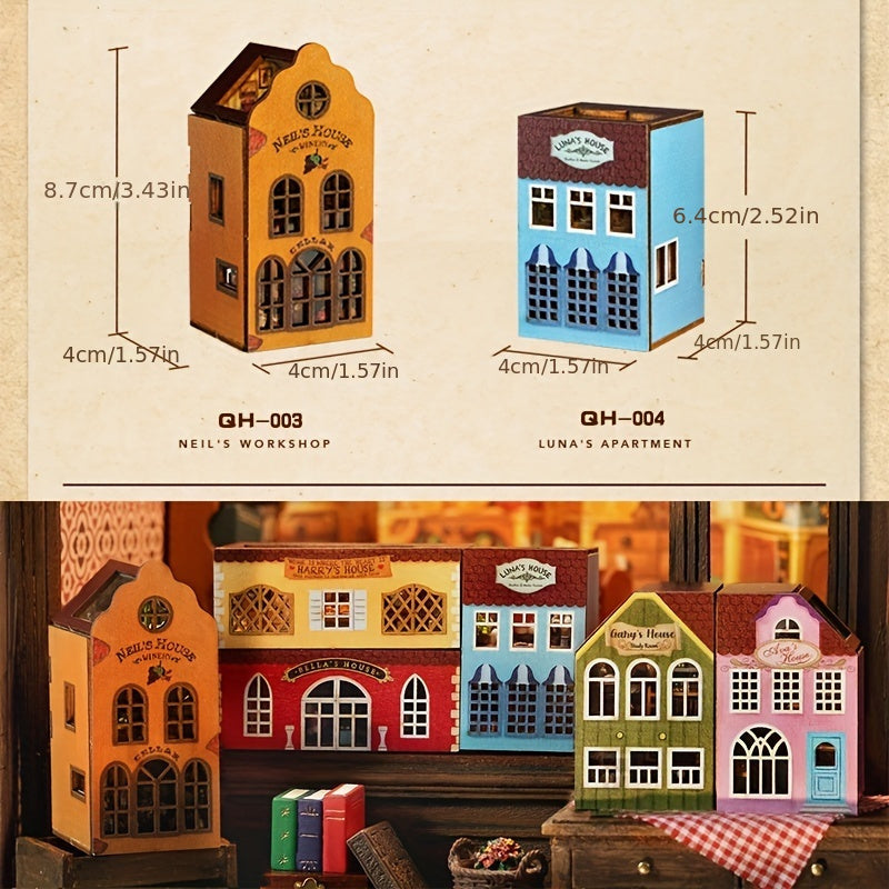 DIY Small House 3D Puzzle Micro Scene Decoration