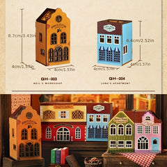 DIY Small House 3D Puzzle Micro Scene Decoration