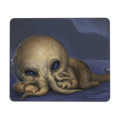 Mutated Elephant Pattern Mouse Pad 20x24cm for Games and Home Office