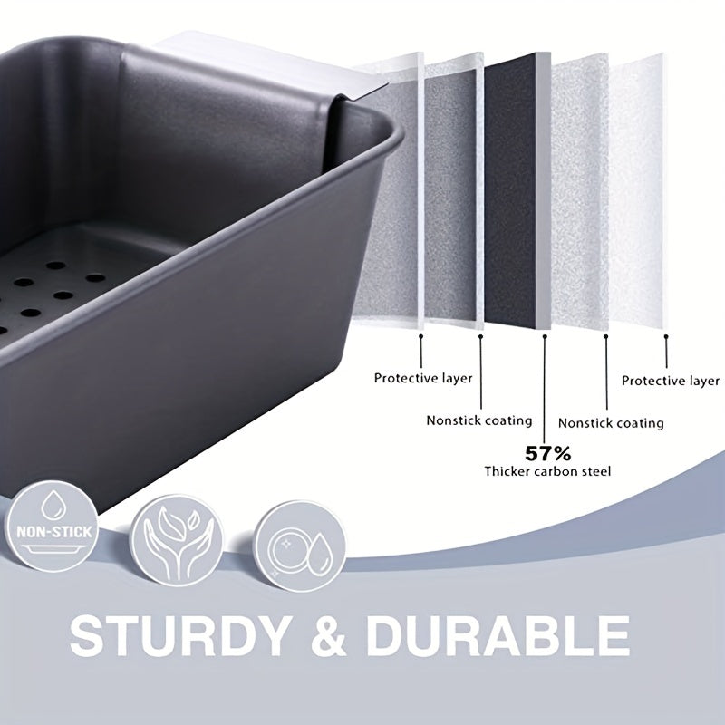 Meat Loaf Pan With Insert 24 99cmx14 2pcs Healthy Coating Meatloaf Pan