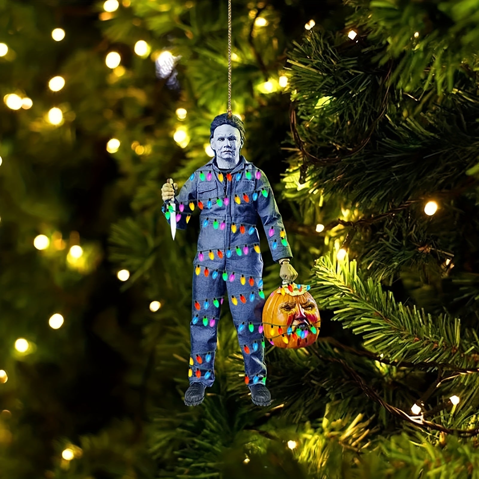 6pcs Classic Horror Characters Car Decoration Set