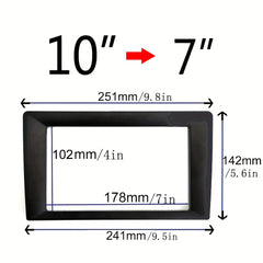 2 DIN Frame Panel Mounts for Car Models Radio Android System