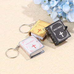 Bible Keychain Bag Hanging Charm Pendant Gift