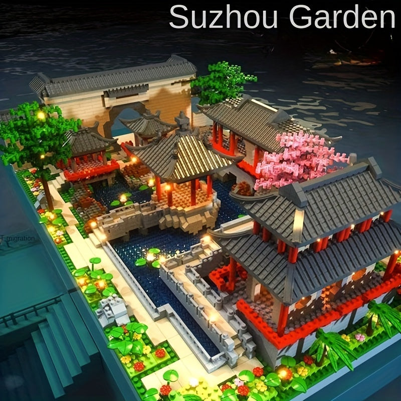Suzhou Garden Style Assembly Building Block Toy