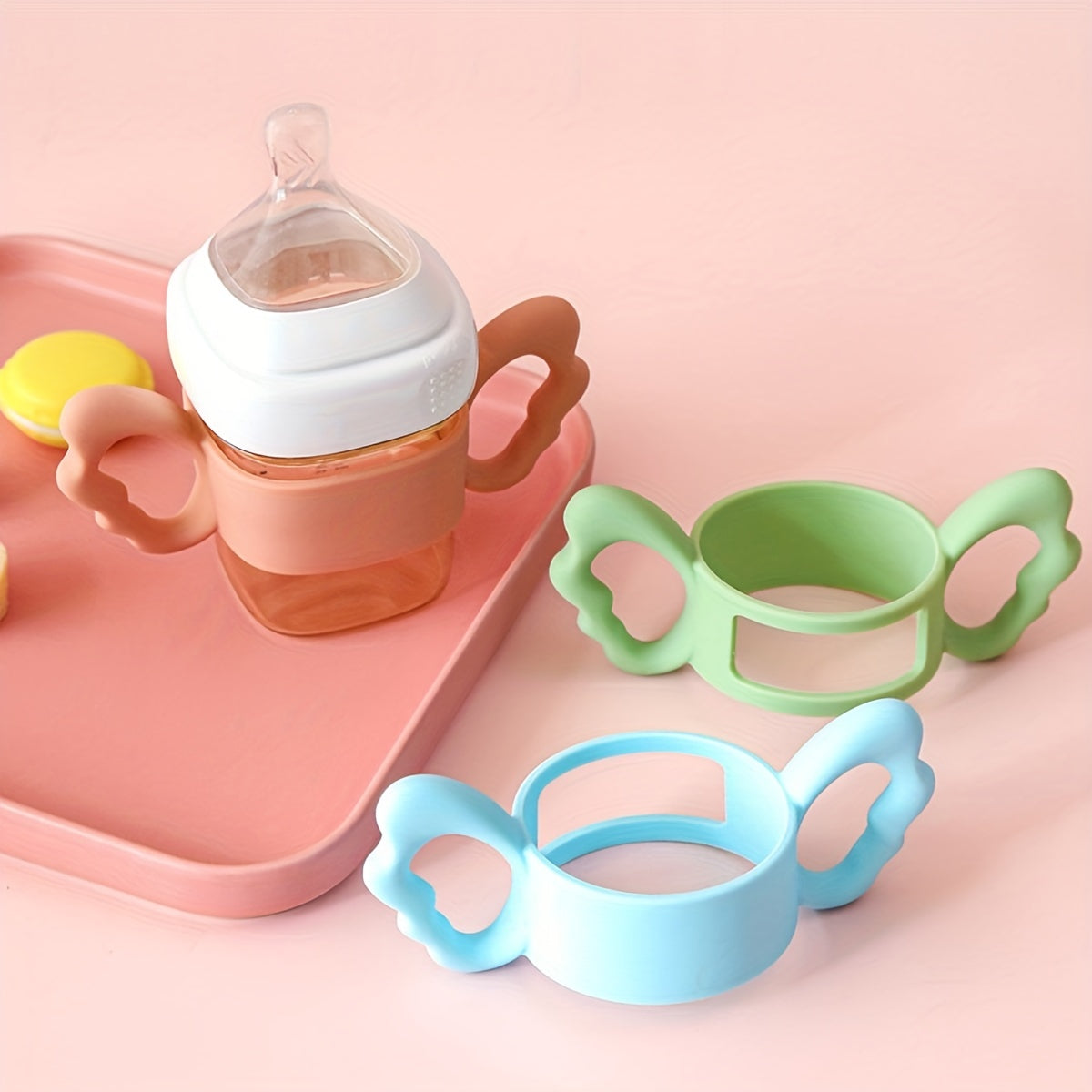 Silicone Bottle Handles Easy Carry Lightweight Baby Feeding Handle