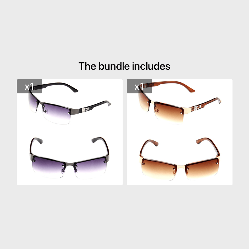 Men's Mixed Sports Sunglasses with Glasses Box