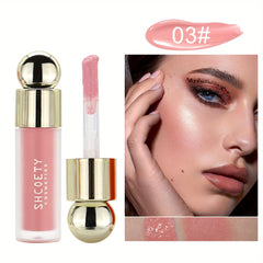 Matte Liquid Blush Lipstick Lip Glaze Blush Dual Purpose Liquid