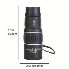 HD Monocular Telescope for Smartphone Photo, Long Distance Viewing