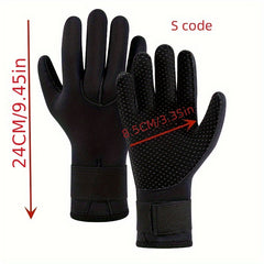 Warm 3mm Chloroprene Diving Gloves for Fishing